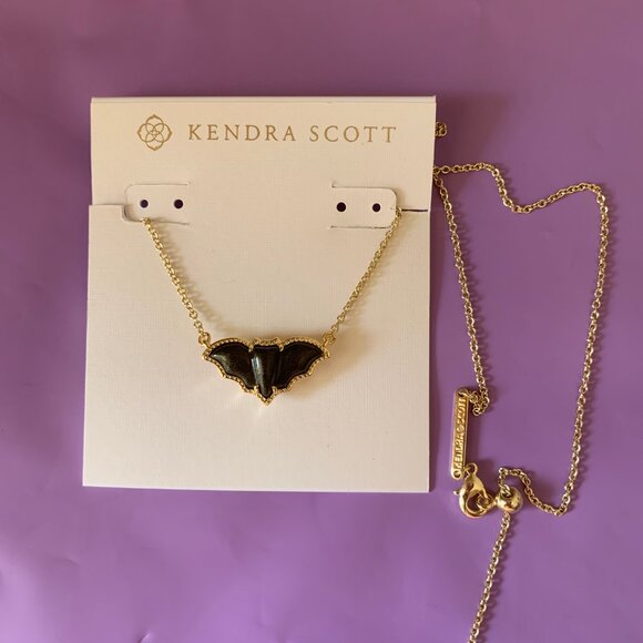 Kendra Scott Halloween Bat Pendant Necklace - Picture 2 of 4